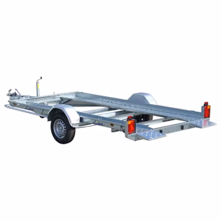 Autotransporter LIDER 39750 – 1,3 t mit kippbarer Ladefläche, Seilwinde und Auffahrrampen