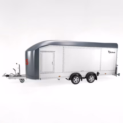 Geschlossener Autotransporter DEBON Roadster C2000 – 3,5 t mit Aluminium-Aufbau, Rampensystem und professioneller Fahrzeugausstattung