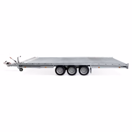 Multi-Transporter HULCO 3500 – 3 Achsen mit Aluminium-Ladeboden, Auffahrrampen und vielseitiger Transportplattform