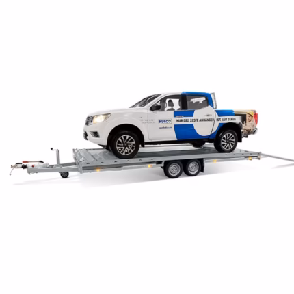 Multi-Transporter ANSSEMS 3500 – 2 Achsen mit Aluminium-Ladeboden, Auffahrrampen und vielseitiger Transportplattform